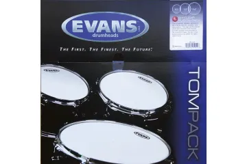Evans G1 Studio Schlagzeugfell Set transparent