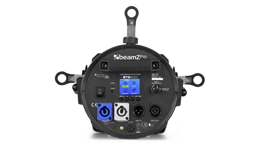 beamZ pro BTS200 LED Profile Spot Zoom  200W Warmweiß