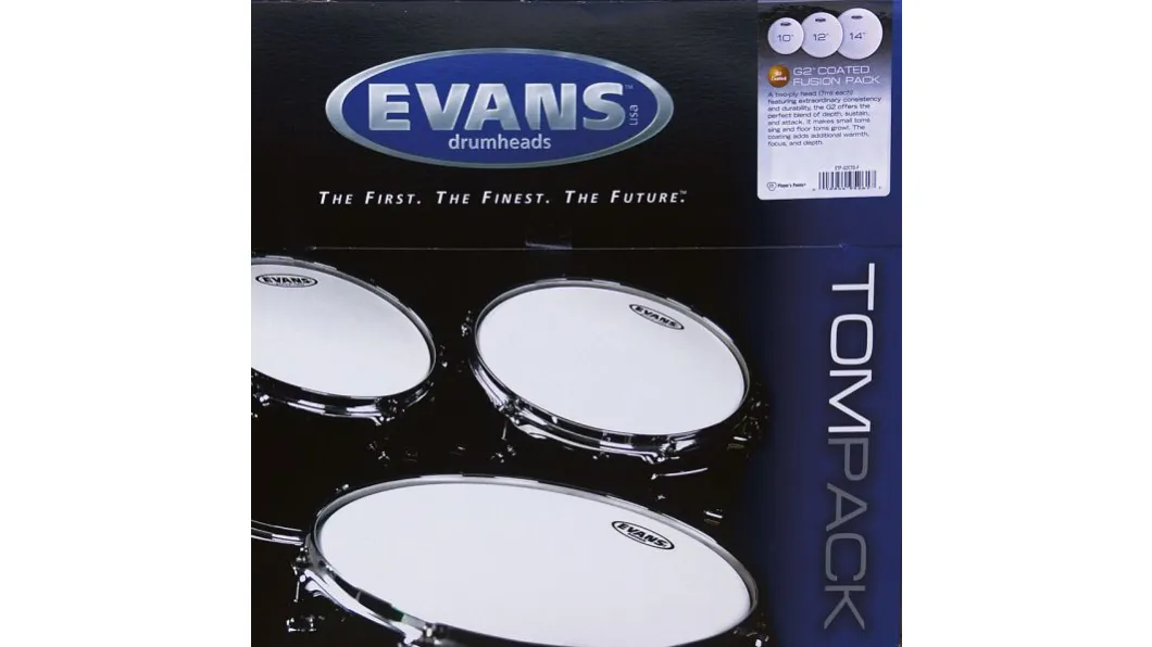 Evans G2 Studio / Fusion Set Coated