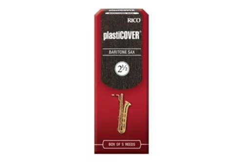 Rico Plasticover Bariton-Saxophon 2,5 5er Box RRP05BSX2