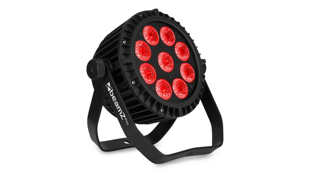 beamZpro WBP912IP Aluminium IP65BatterieLED PAR 6in1LED