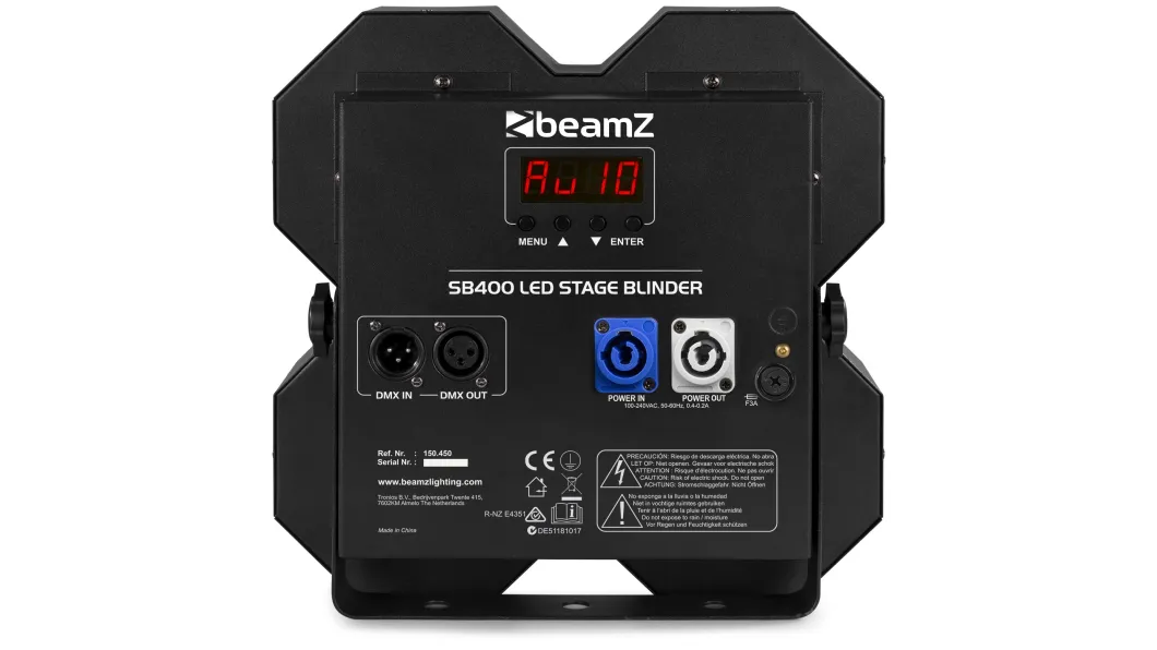 beamZ SB400 Stage Blinder  4x 50W LED 2 in 1