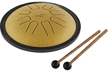 MEINL Small Steel Tongue Drum - Gold