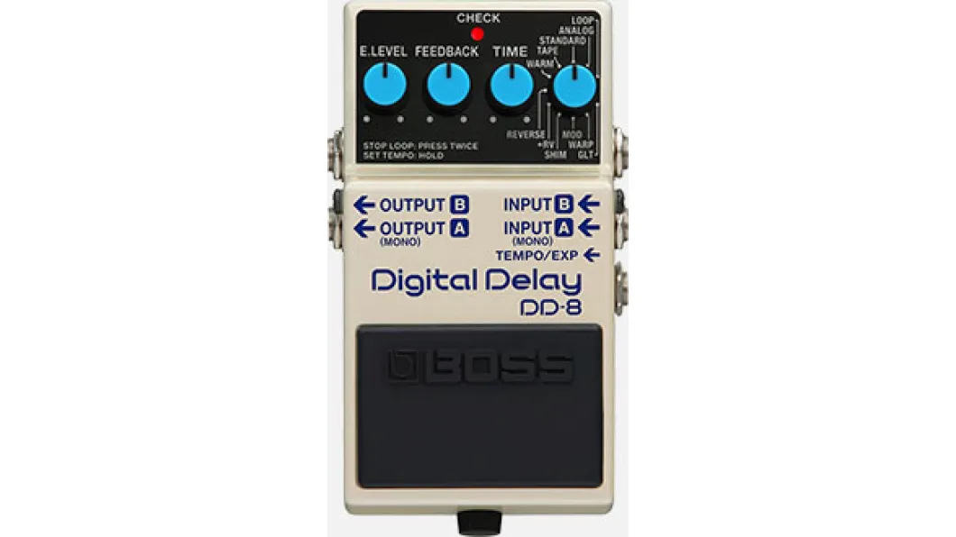 Boss DD-8 Delay Bodeneffekt