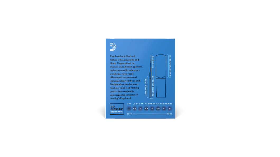 D'Addario Woodwinds Rico Royal Altsaxophon 2