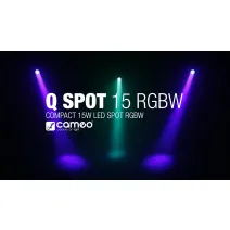 Cameo Q-Spot 15 RGBW WH Weiss