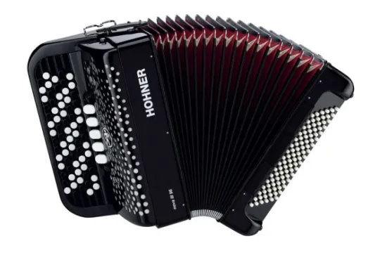 Hohner Knopfakkordeon NOVA III 96 rot C-Griff