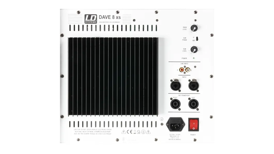 LD Systems Dave 8 XS White