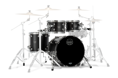 Mapex Saturn Fusion Shellset Satin Black