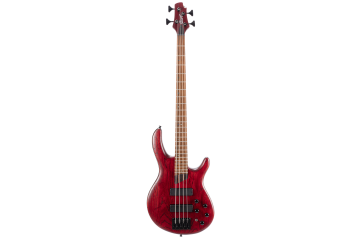 CORT B4 Element E-Bass Open Pore Burgundy Red