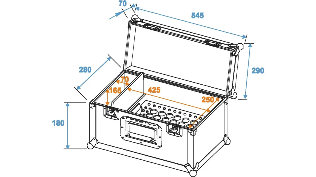 ROADINGER Universal-Konus-Adapter Case UKAC-50