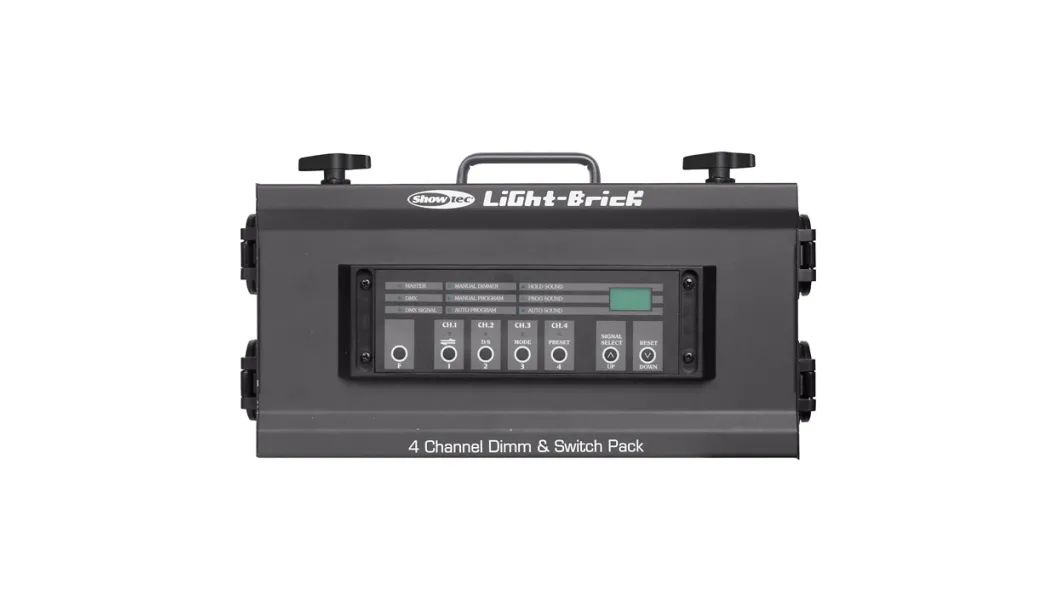 Showtec Lightbrick 4-kanal Dimmer Pack DMX