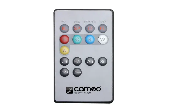 Cameo Flat PAR Can Remote