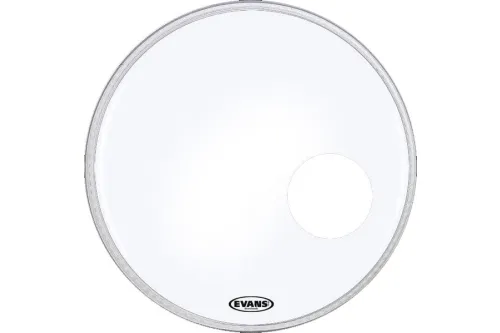 Evans 26" EQ3 Resonanzfell smooth white