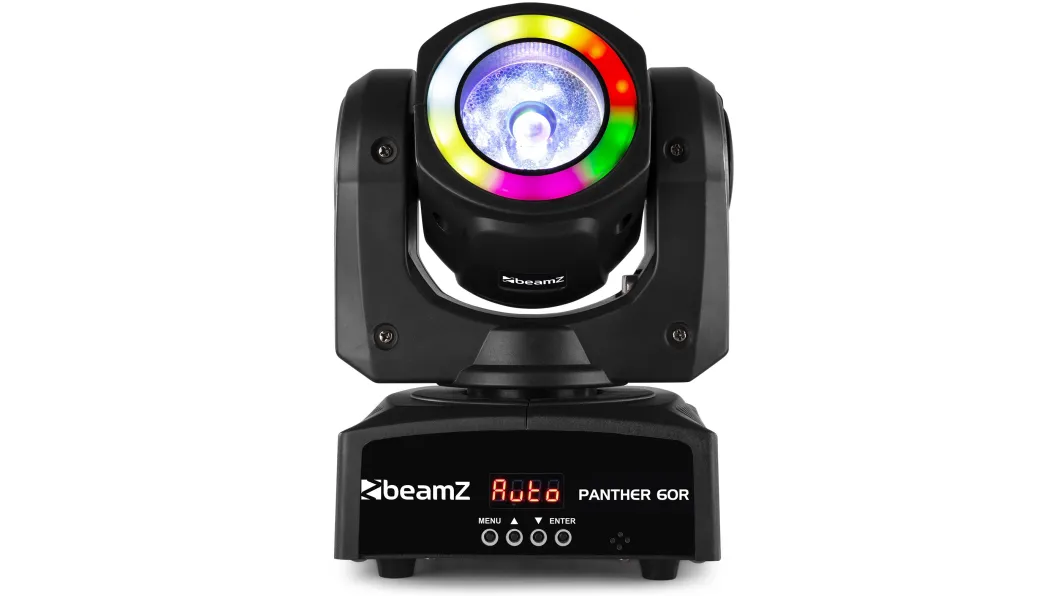 beamZ PANTHER 60R Moving Head LED Beam mit LED Ring