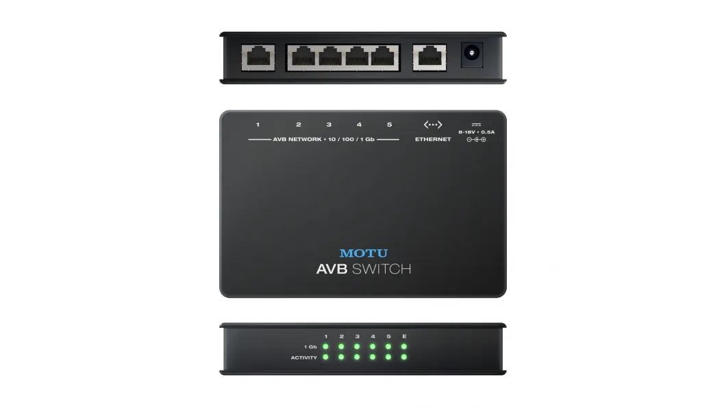 MOTU AVB Switch