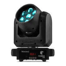 beamZ COBRA 720 Wash Moving Head 7x 20W mit Zoom