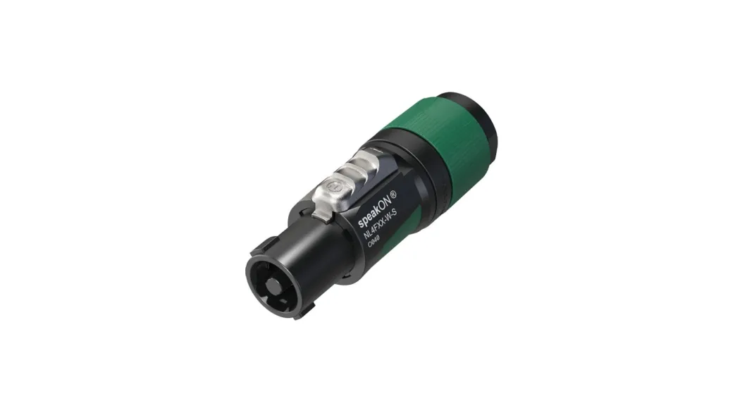 Neutrik NL4FXX-W-S Speakon Kabelstecker 4pol