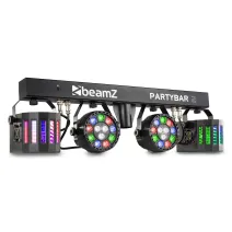 beamZ PARTYBAR2 mit 2x PAR + 2x Derby