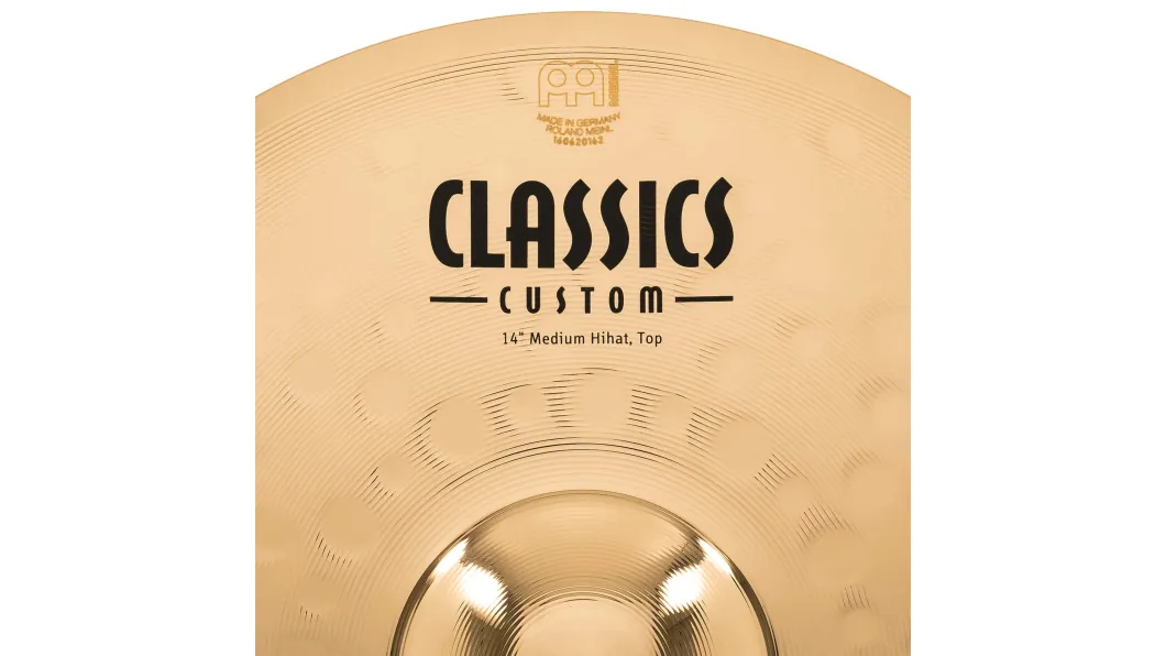 MEINL Classics Custom Beckenset Brilliant - 3 teilig