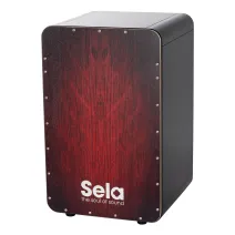 Sela SE046 CaSela Black - Red Dragon Cajon