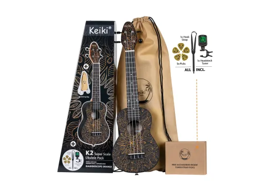 Ortega Keiki K2SS-OKC Ukulelen Set