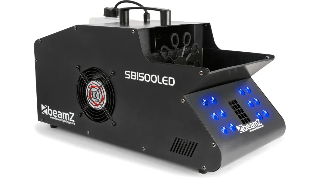 beamZ SB1500LED Nebel & Seifenblasenmaschine RGB LEDS