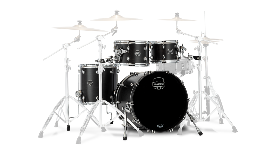 Mapex Saturn Fusion Shellset Satin Black