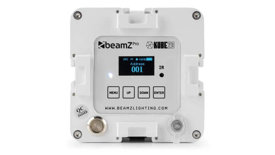 beamZ pro KUBE20WH Verbindbarer Batterie-Scheinwerfer