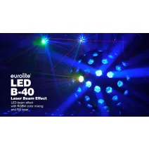 Eurolite LED B-40 Laser Beam Effect WH