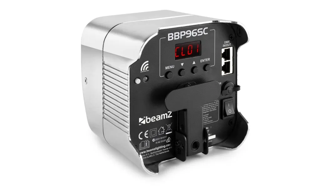 beamZ BBP96SC Batterie-Scheinwerfer PAR 6 x 12W WDMX