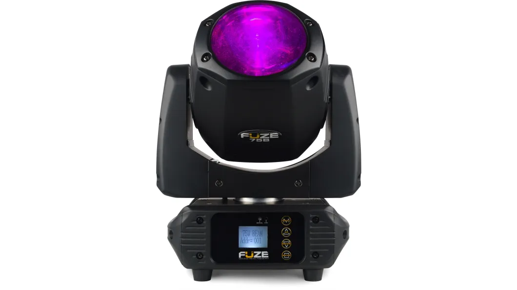 beamZ FUZE75B Beam 75W LED Moving Head Set 2 Stück im e