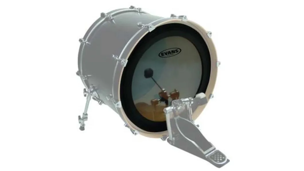 Evans 18" GMAD Clear Bass Drum