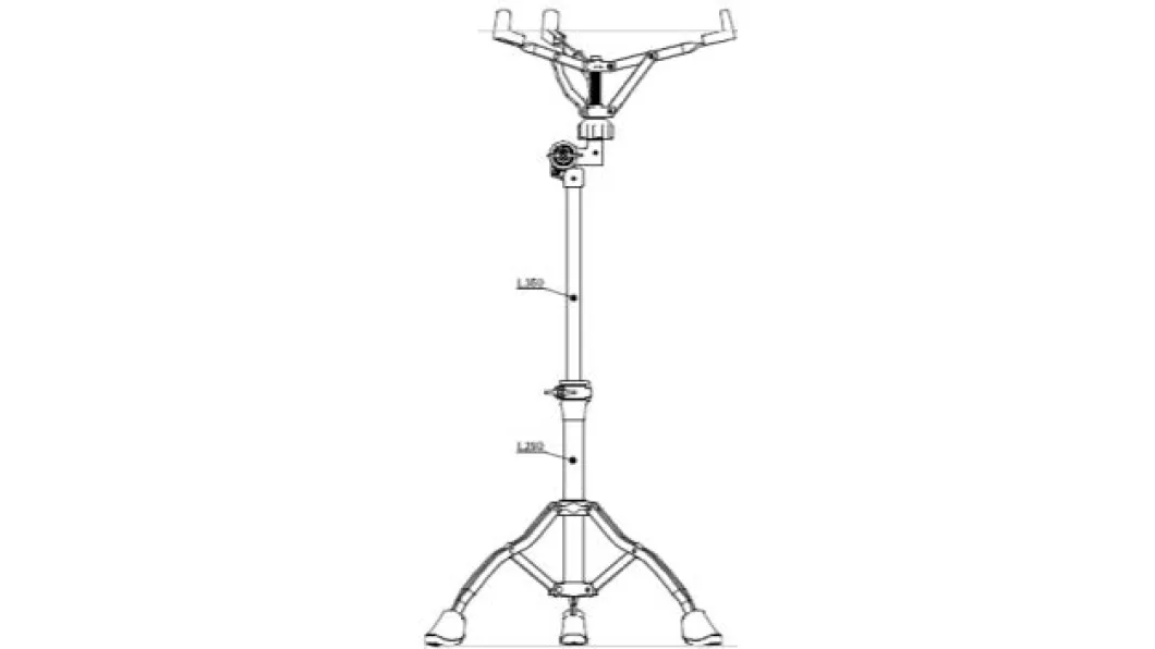 Tama hs80hwn Roadpro Concert Snare Stand