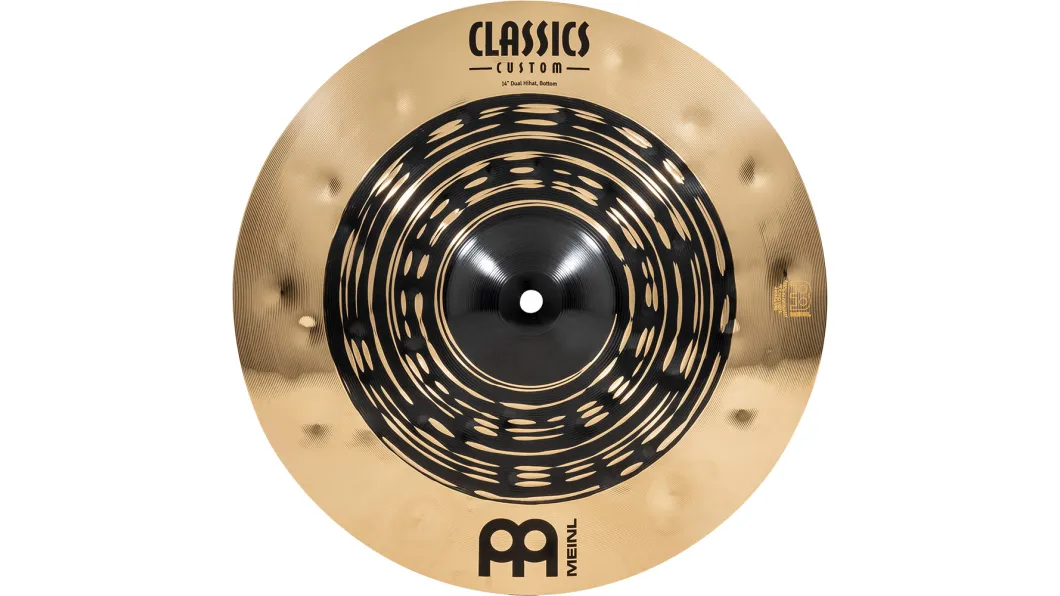 Meinl CC14DUH 14" Classics Custom Dual Hi-Hat