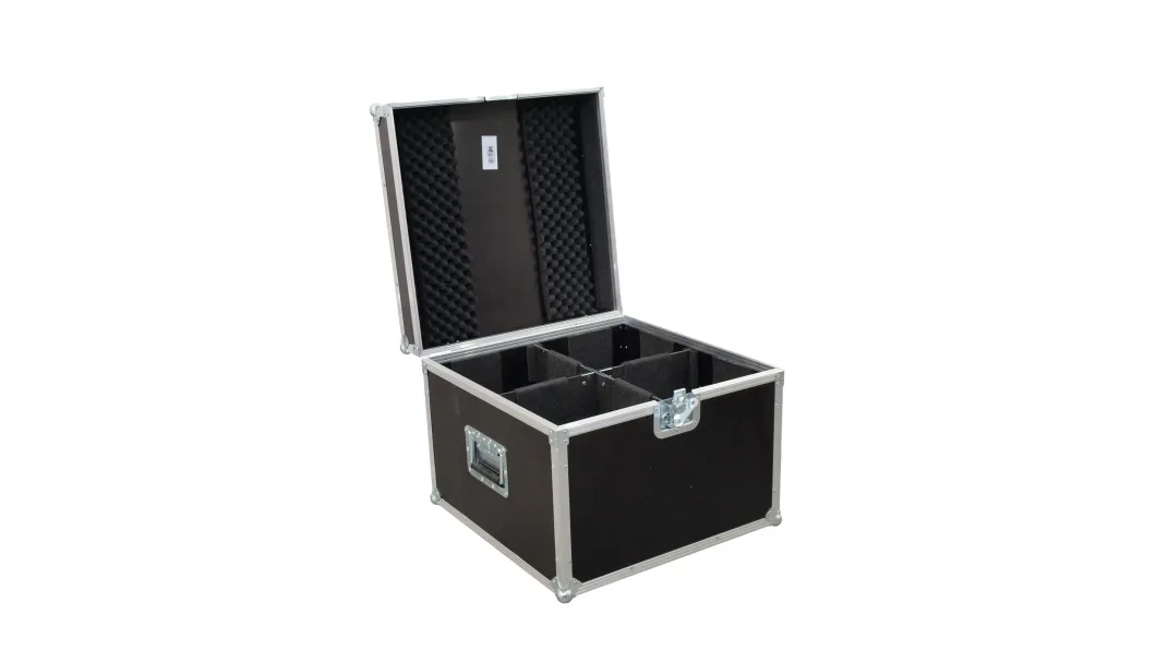 Roadinger Flightcase 4x PAR-64 Spot kurz