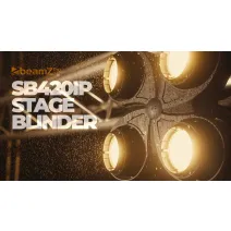 beamZ pro SB420IP Stage Blinder IP65 WW/AMBER