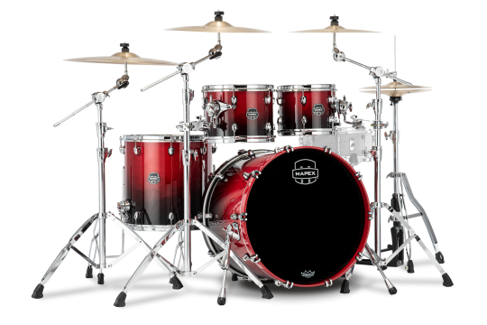 Mapex Saturn Rock Shellset Scarlet Fade RQ