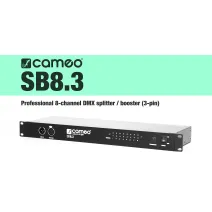 Cameo SB8.3 - 8-Kanal DMX Splitter / Booster