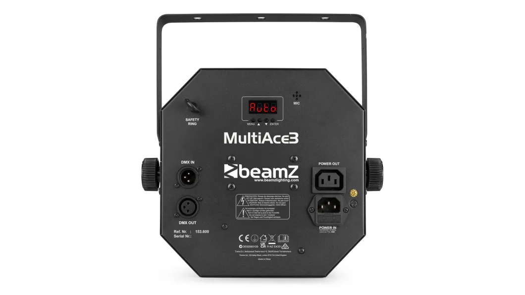 beamZ MULTIACE2 LED Effekt 2 in 1