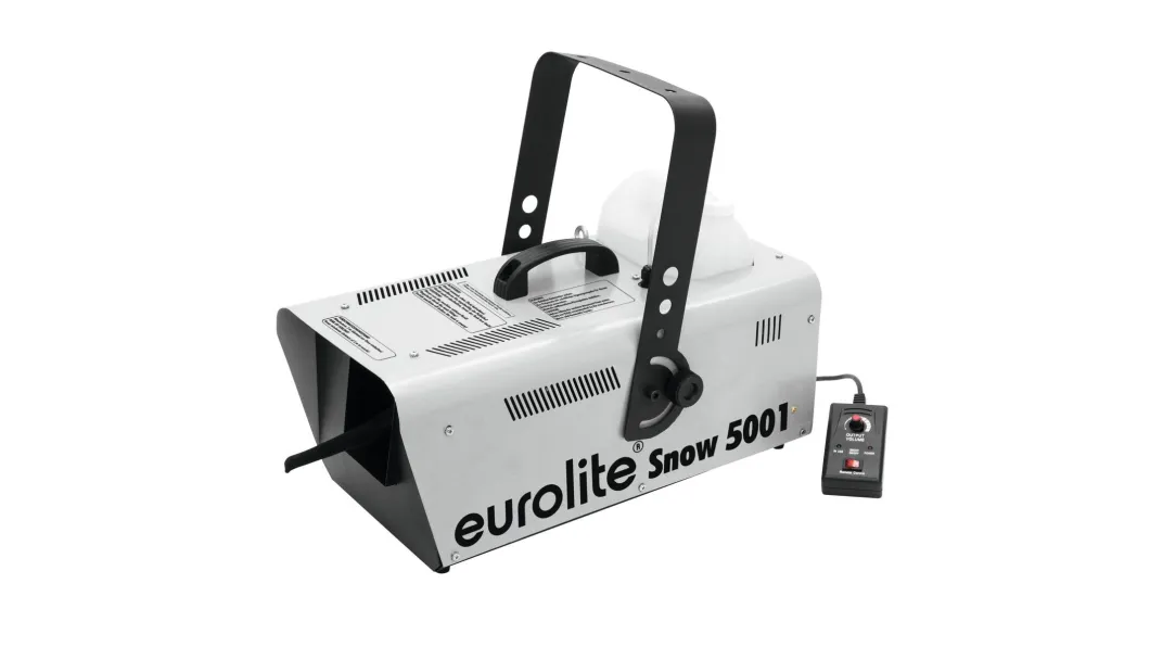 Eurolite Set Snow 5001 Schneemaschine + Schneefluid 5l