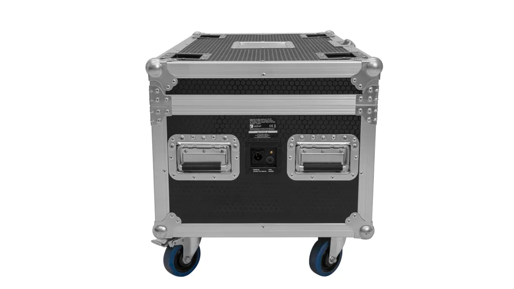 ROADINGER Flightcase 4x AKKU Multiflood IP 8x10W RGBW