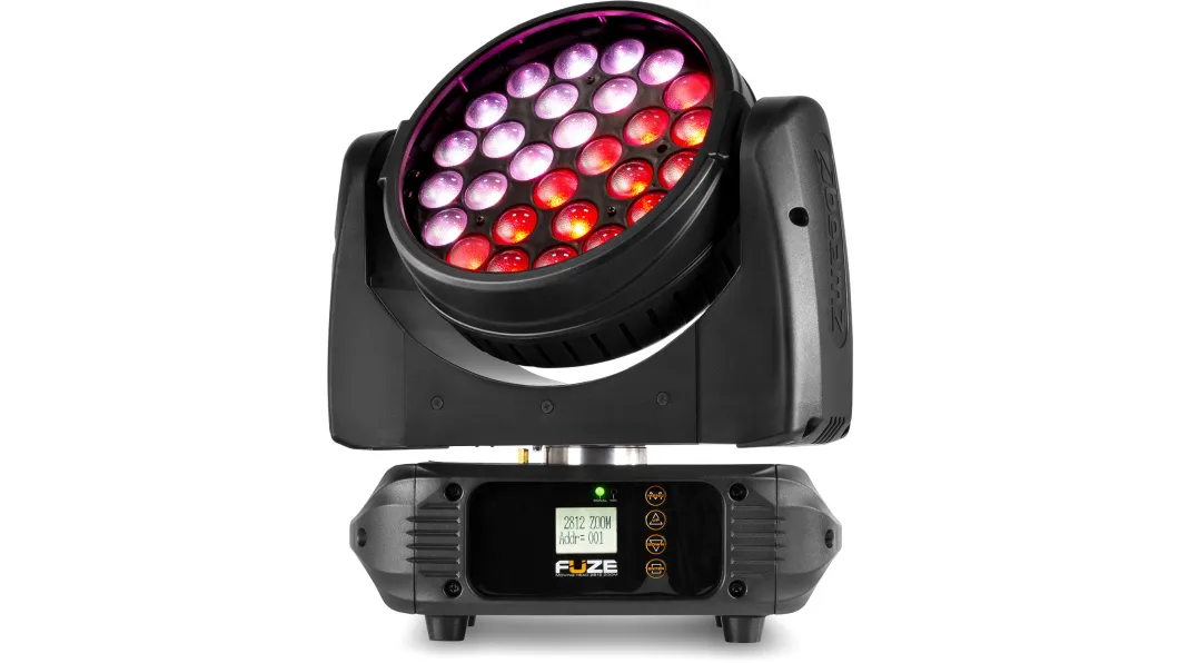 beamZ FUZE2812 Wash Moving Head mit Zoom