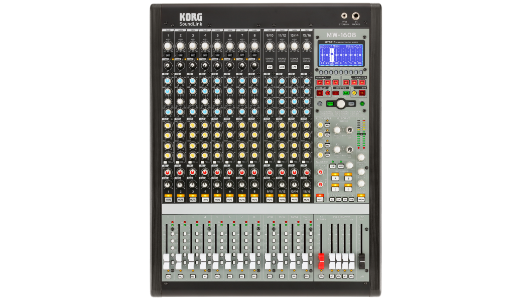 Korg MW-1608 BK 16-Kanal Analog/Digital Hybrid Mixer