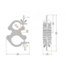 Global Truss 8231-B Swivel Coupler 50mm