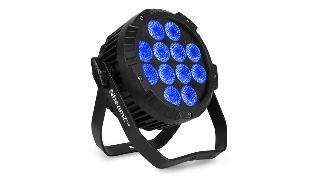 beamZpro WBP1212IP Aluminium IP65BatterieLEDPAR 6in1LED