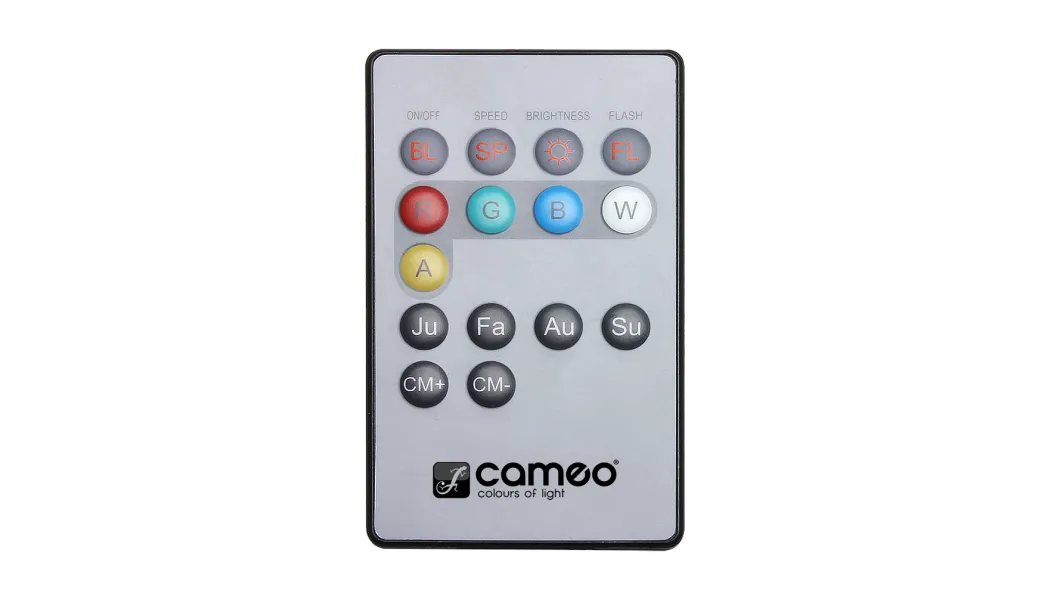 Cameo Flat PAR Can Remote