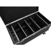 ROADINGER Flightcase 4x AKKU Multiflood IP 8x10W RGBW