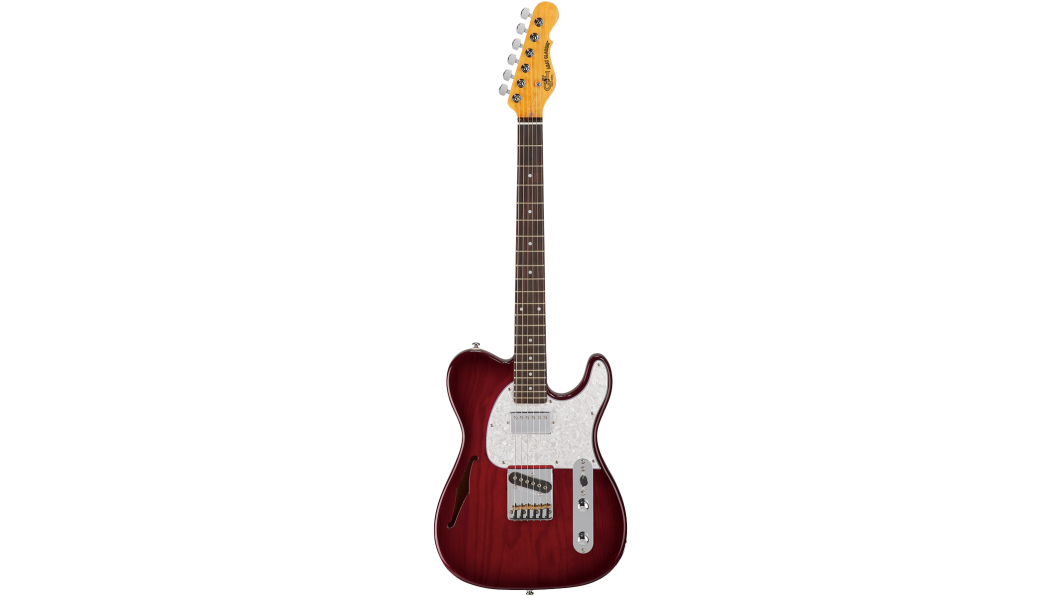 G&L Tribute Asat Classic Bluesboy Semi Hollow Redburst