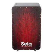 Sela SE046 CaSela Black - Red Dragon Cajon